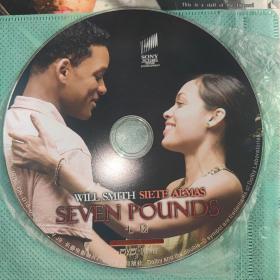 光盘DVD 七磅 Seven Pounds 威尔.史密斯 罗莎里奥.道森 中文字幕  1碟装 轻微划痕