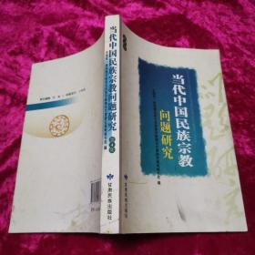 当代中国民族宗教问题研究 第4集