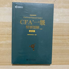 备考2019 高顿财经 CFA考试一级notes中英文教材 特许注册金融分析师 CFA一级精要图解（文）/持证无忧系列