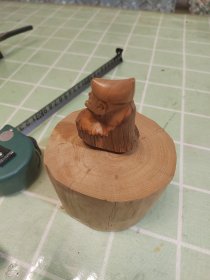 根雕崖柏（济公活佛）