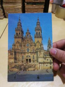 80年代 90年代 明信片 圣地亚哥教堂