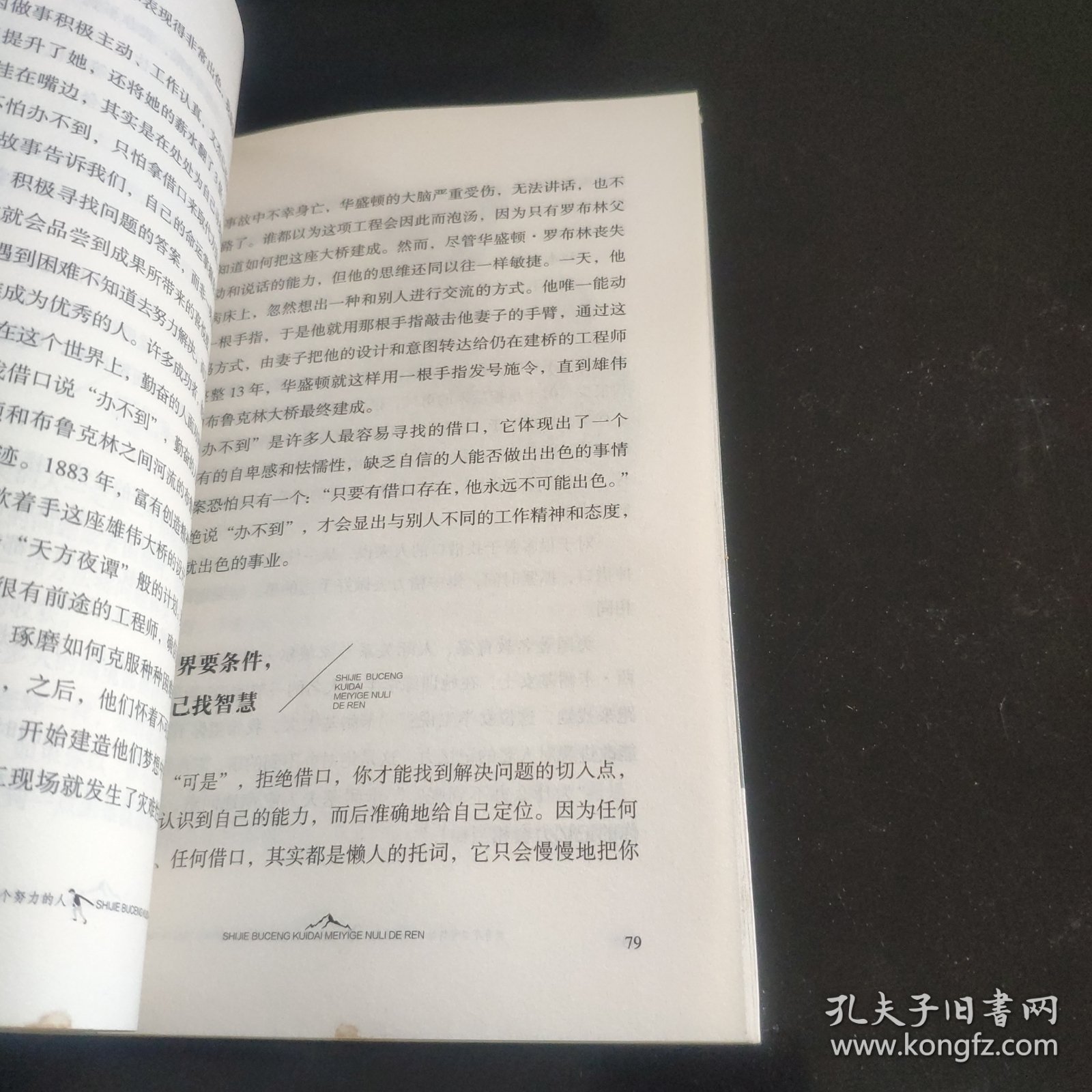 世界不曾亏待每一个努力的人