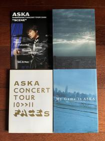 恰克与飞鸟Chage-Aska飞鸟凉Scene、Faces、My Game Is Aska、CHAGE and ASKA写真集/摄影集/画册/场刊 正品JP日版 价不等