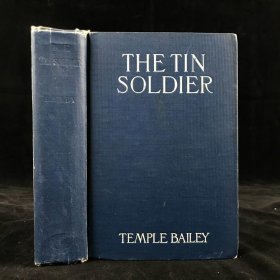 The Tin Soldier.1919年，坦普尔·贝利《锡兵》，4幅插图，漆布精装