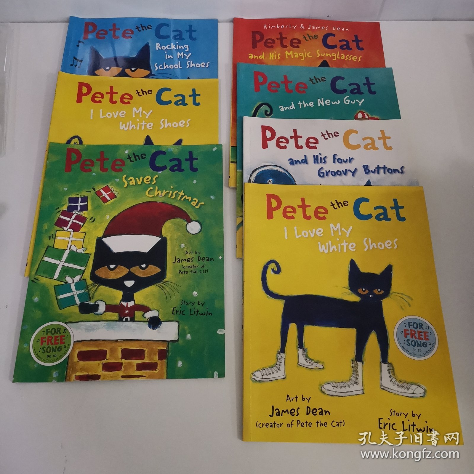 Pete the Cat系列7本合售