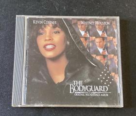 美版CD The bodyguard, by Kevin Costner & Whitney Houston