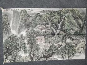 国家画院著名画家，赵卫山早期水画