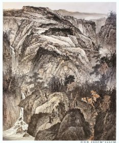 欧阳中石入室弟子，中美协大画家孙华英40平尺展览作品。老师早期作品，画风朴实、大气磅礴、底蕴浑厚，收藏送礼佳品。不二轩出品包真包邮。