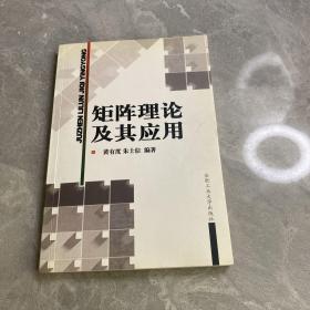 矩阵理论及其应用