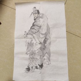 无款人物精品 约3平3