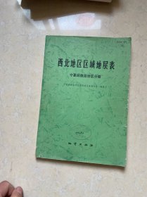 西北地区区域地层表 宁夏回族自治区分册