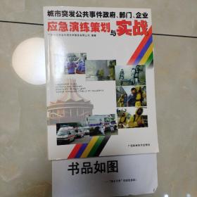 城市突发公共事件政府、部门、企业应急演练策划与实战