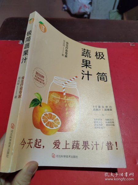 极简蔬果汁：88道生命力蔬果汁/蔬果昔（著名食生疗愈专家周兆祥作品，附88种蔬果汁食材功效详解）