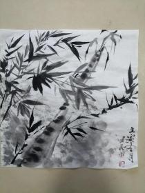 手绘水墨画小品4