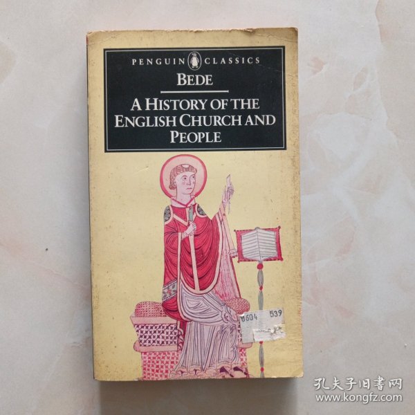 BEDE AHISTORY OF THE ENGLISH CHURCH AND PEOPLE