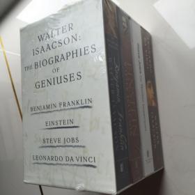 英文原版 Walter Isaacson: The Genius Biographies: Benjamin Franklin, Einstein, Steve Jobs, and Leonardo Da Vinci