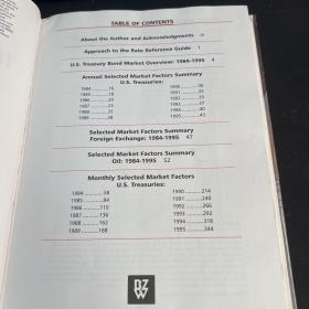 The Rate Reference Guide to the U.S.Treaury Market1984-1995