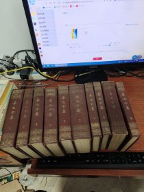 鲁迅全集 1-10卷全 全十卷 漆布面精装 1958年10月北京第一版1961年8月北京第3次印刷