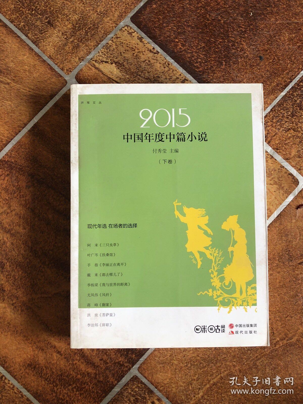 2015中国年度中篇小说下卷