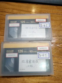 稀缺刘德华1980年代电影录像带，绝版DVCPRO录像带，高品质dv母带，电视台录像带，品质看图，旺角雾雨夜，越洋追踪，标价是一盘的价格，不包邮。