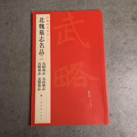 中国碑帖名品·北魏墓志名品（2）（元桢墓志、元倪墓志、元诠墓志、元纂墓志）