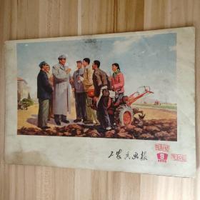浙江版工农兵画报1972年第9期总第169期(农业的根本出路在于机械化)