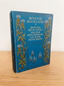 1912年《美丽英伦：苏格兰风情录》75幅彩色插图 品相极佳