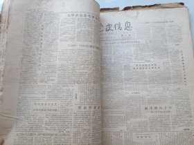 党史信息报(试刊号合订本)1985~1988年