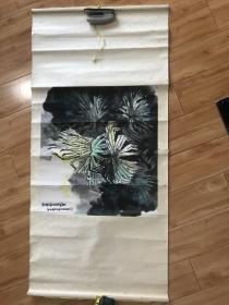 著名书画家大家，黄云，广西书画家协会主席，名誉主席，精品花卉斗方