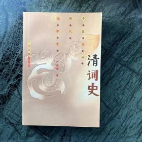 中国分体断代文学史：清词史