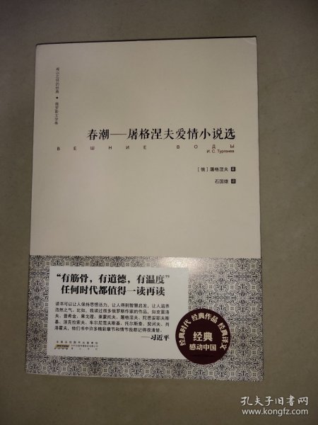 难以忘怀的经典·俄罗斯文学卷：春潮——屠格涅夫爱情小说选