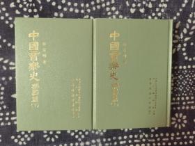 中国音乐史 乐器篇 （上下）两本合售，布底漆面烫金硬精装
