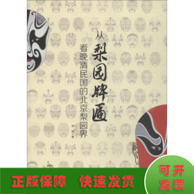 从梨园牌匾看晚清民国的北京梨园界