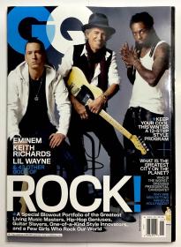 GQ NOVEMBER 2012年11月 美国原版 Eminem Keith Lil Wayne Richards