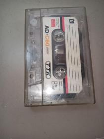 空白磁带，TTK AD-C60，录有内容