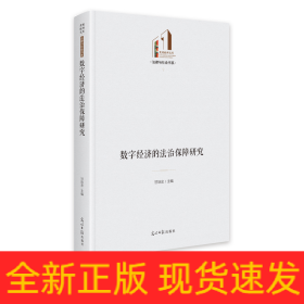 数字经济的法治保障研究   光明社科文库·法律与社会