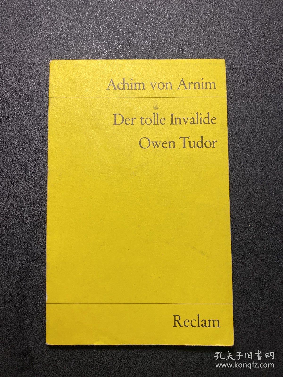 Der tolle Invalide Owen Tudor  德文袖珍本