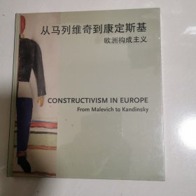从马列维奇到康定斯基 欧洲构成主义 12开精装 未开封