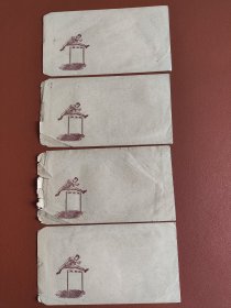“万岁，三面红旗”信封4枚
