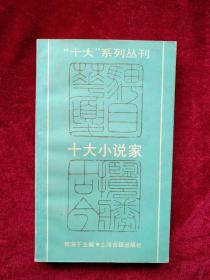 【箱5】十大”系列丛刊 ——十大小说家      自然旧   看好图片下单 书品如图