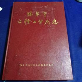 阳泉市二轻工业局志   仅1000册，史料性强