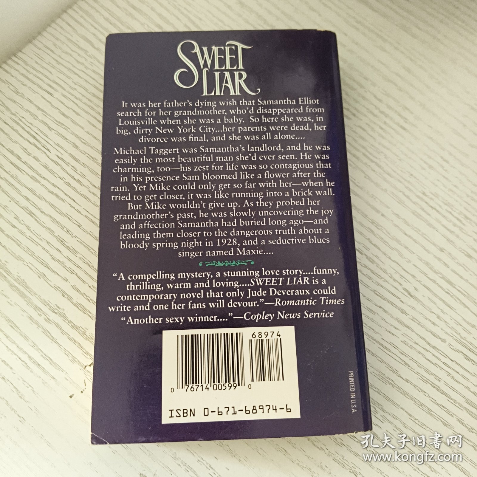 Sweet Liar by Jude Deveraux