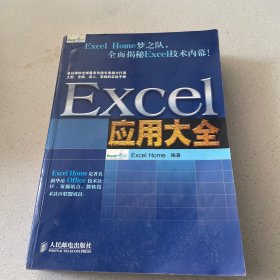 Excel应用大全：Excel Home技术专家团队又一力作