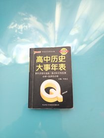 高中历史大事年表/学业水平考试必备