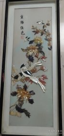 贝雕四条屏:春夏秋冬