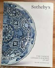 Sothebys: 苏富比2014年3月春季拍卖会图录 中国瓷器工艺品 【FINE CHINESE CERAMICS & WORKS OF ART】