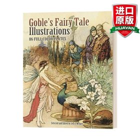 英文原版 Goble's Fairy Tale Illustrations 格勃尔童话故事插图 英文版 进口英语原版书籍