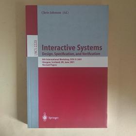 英文原版:Interactive Systems: Design, Specification, and Verification（交互式系统：设计、规范和验证)（目录见图）