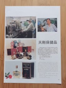 沈阳康源保健品公司-蛇胆酒广告！辽宁资料！单页双面广告画.宣传画.广告页.广告纸！