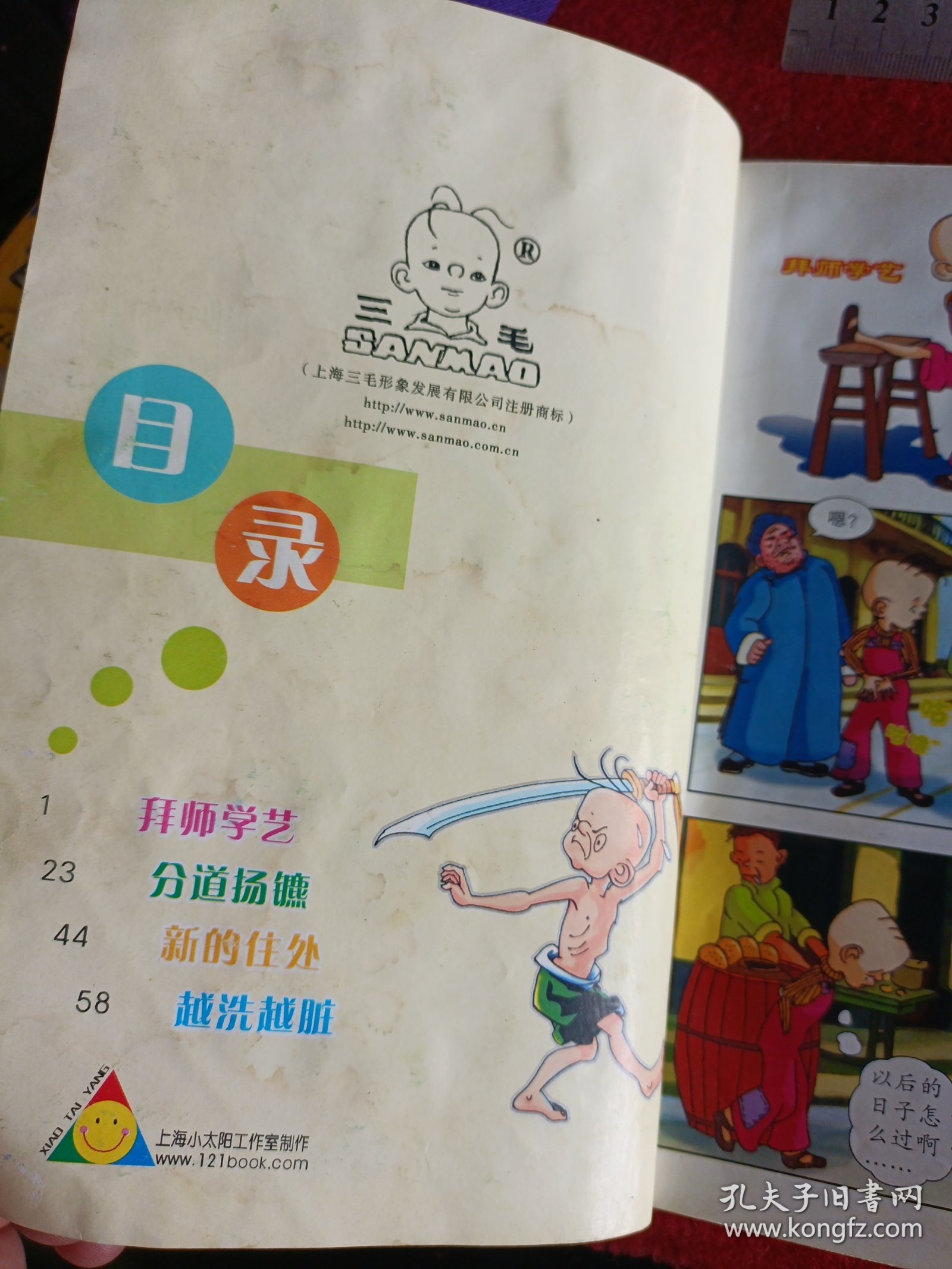 三毛流浪记 4（卡通版）